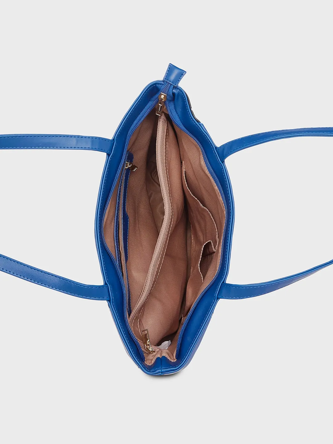Caprese Bonnie Large Navy Tote Bag