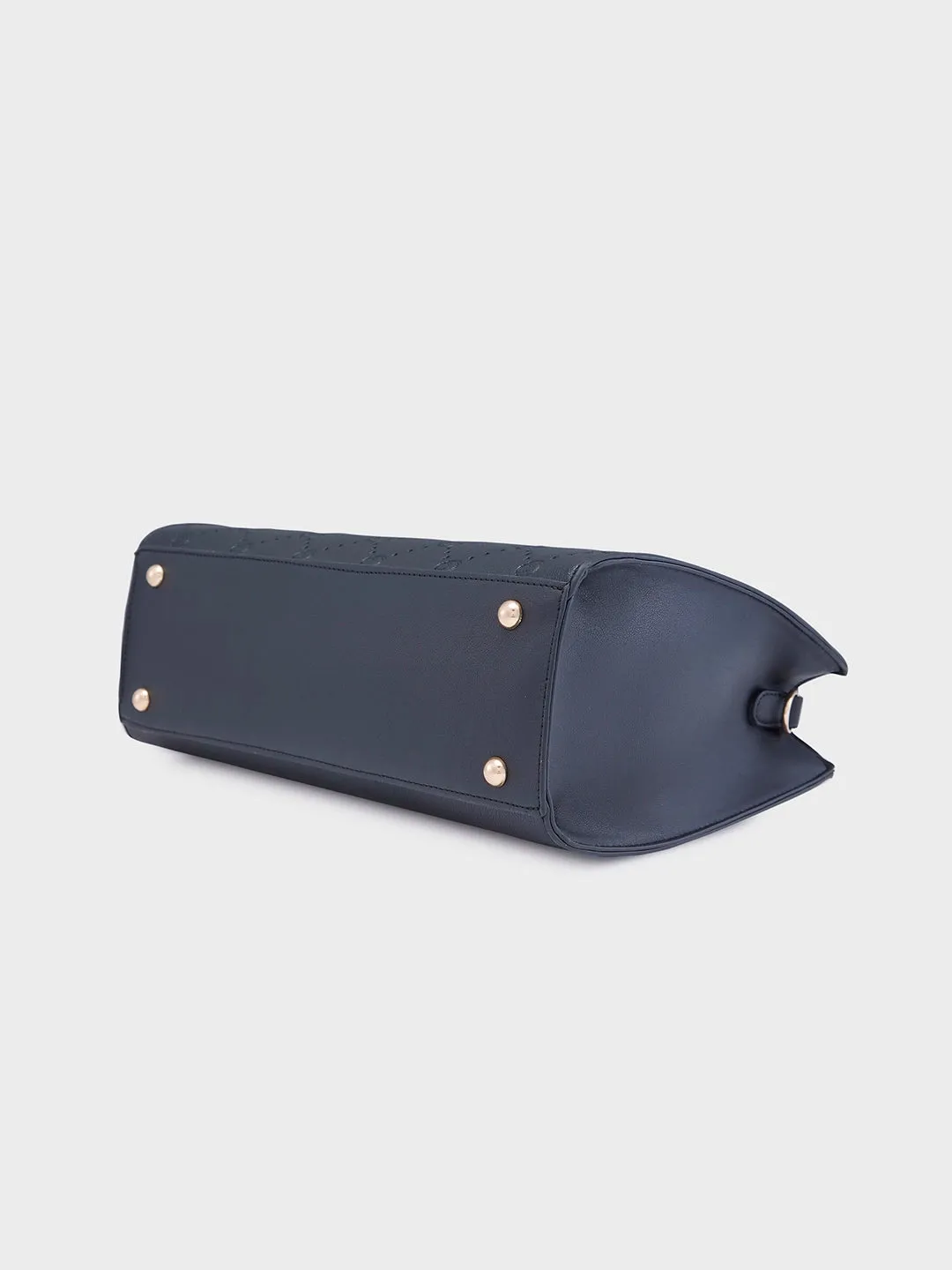 Caprese Brianna Medium Black Satchel Bag