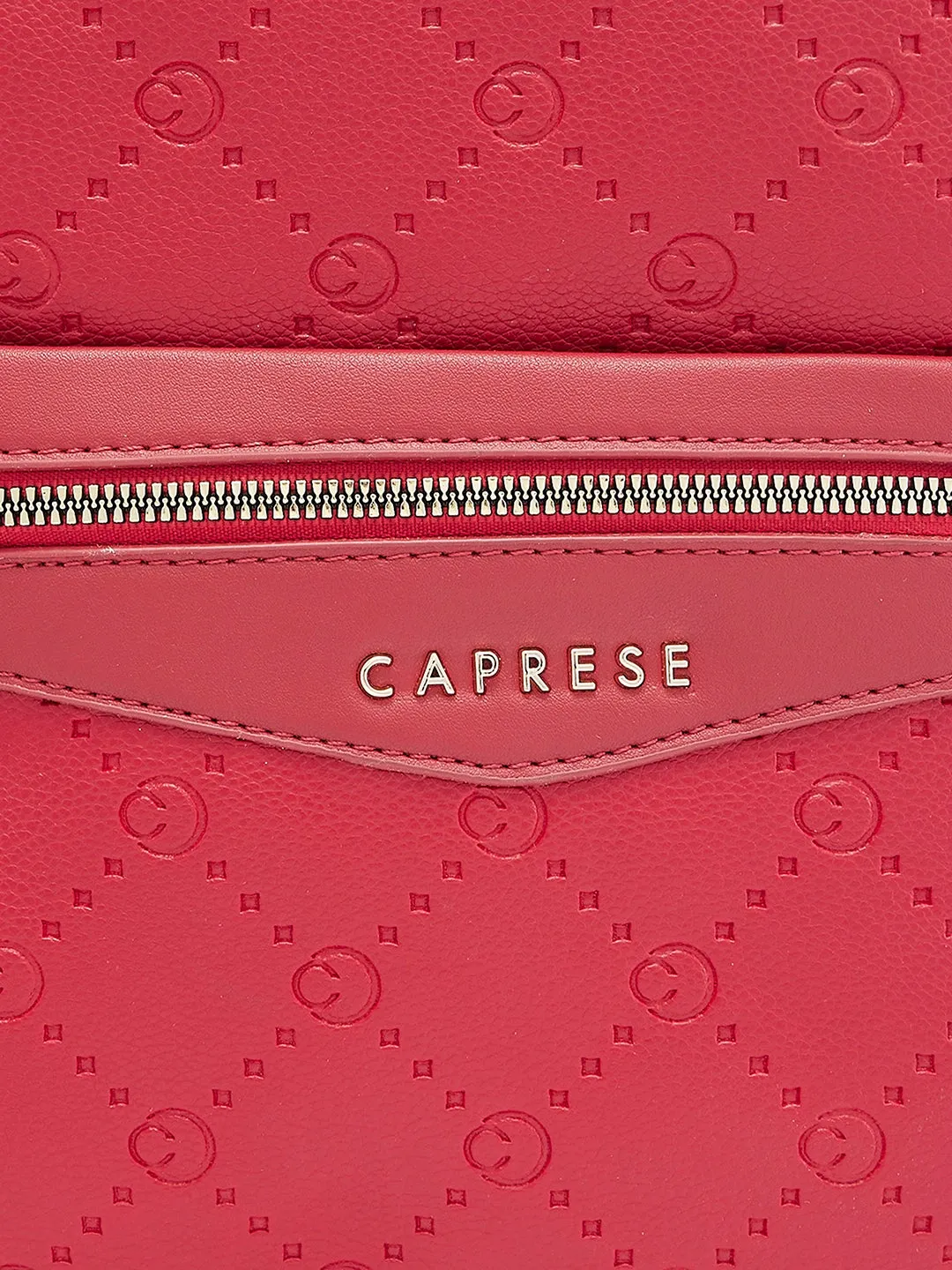 Caprese Brianna Medium Red Backpack