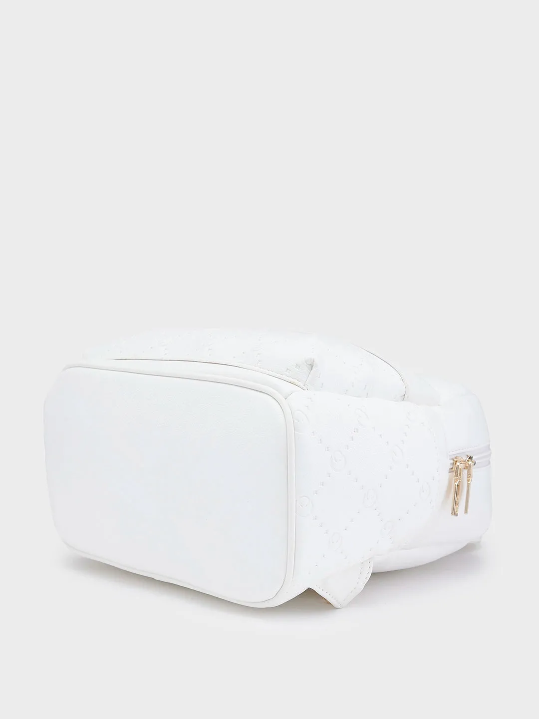 Caprese Brianna Medium White Backpack