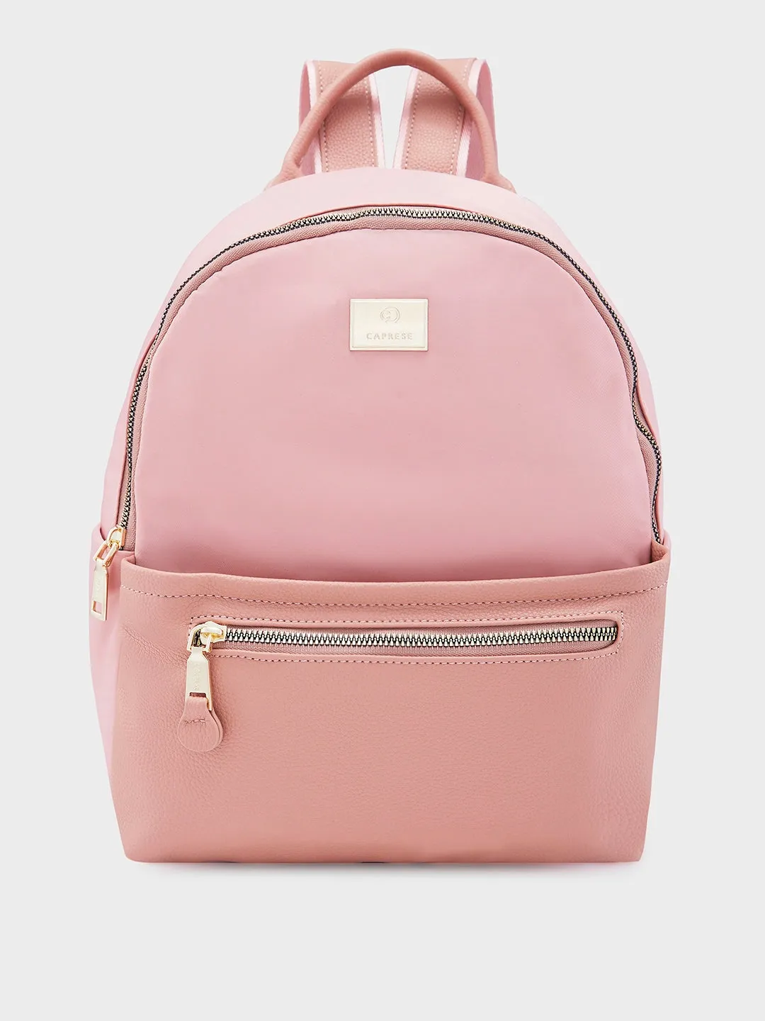 Caprese Casper Medium Pink Casual Backpack