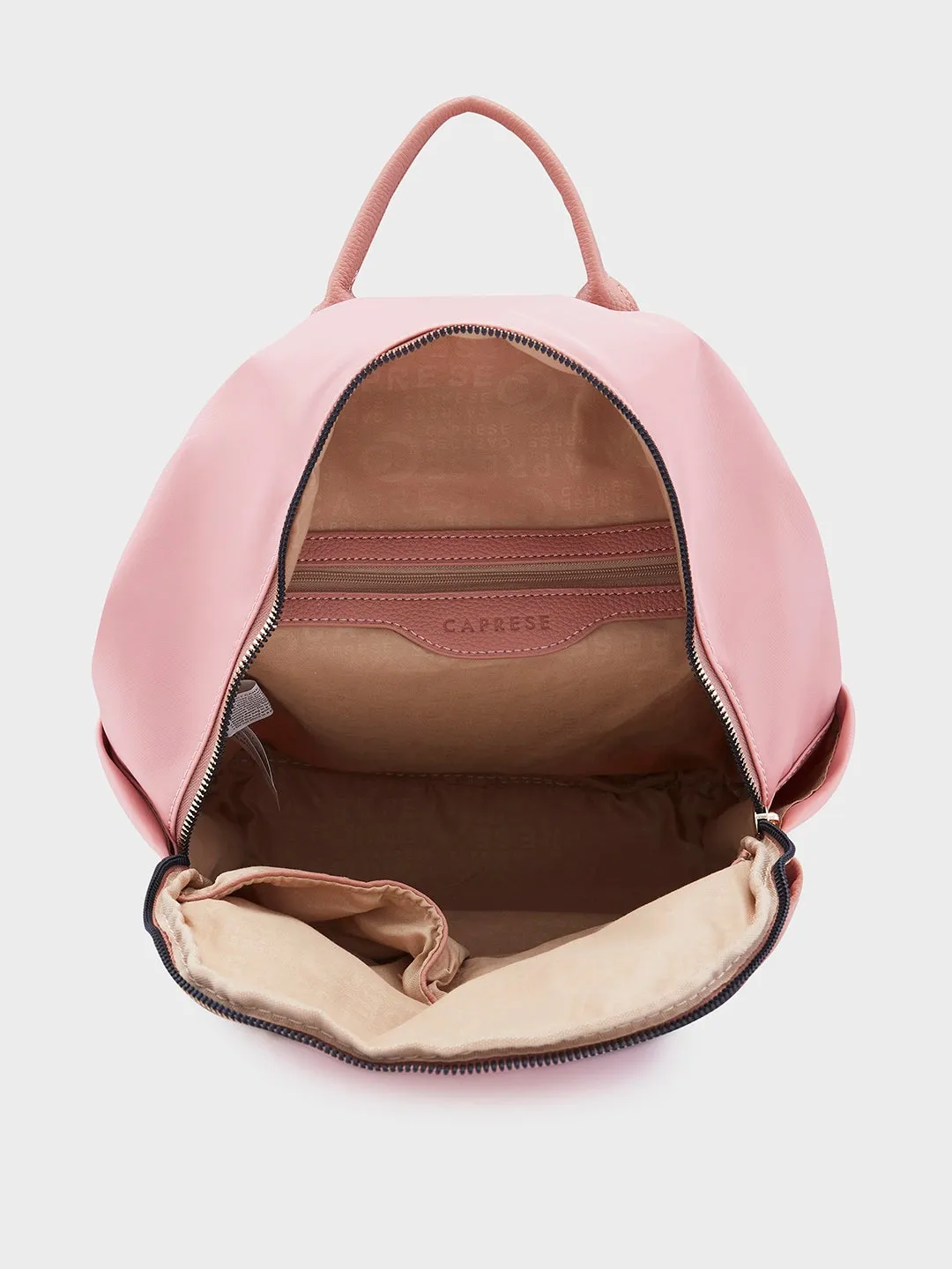 Caprese Casper Medium Pink Casual Backpack