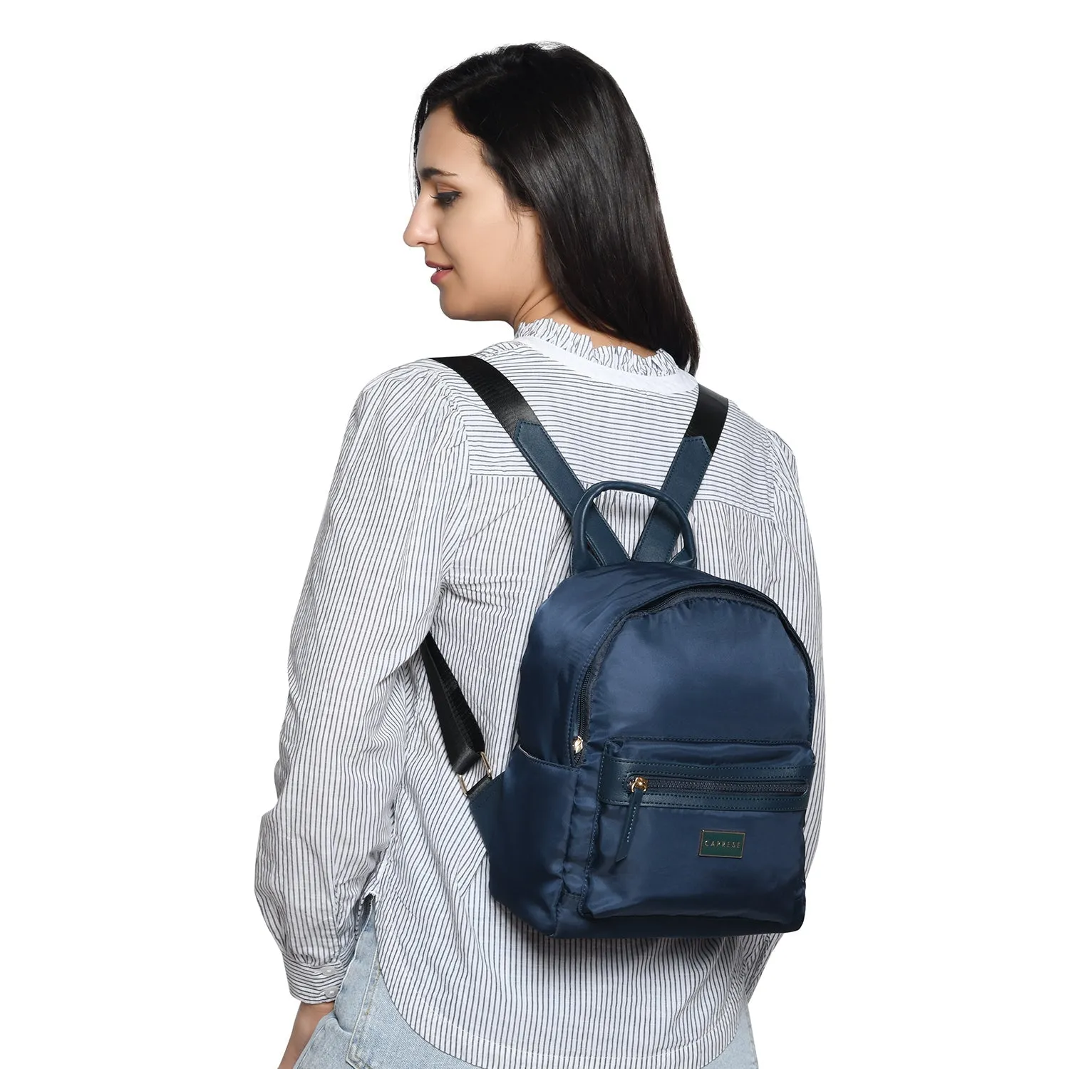Caprese Cindy Small Navy Backpack