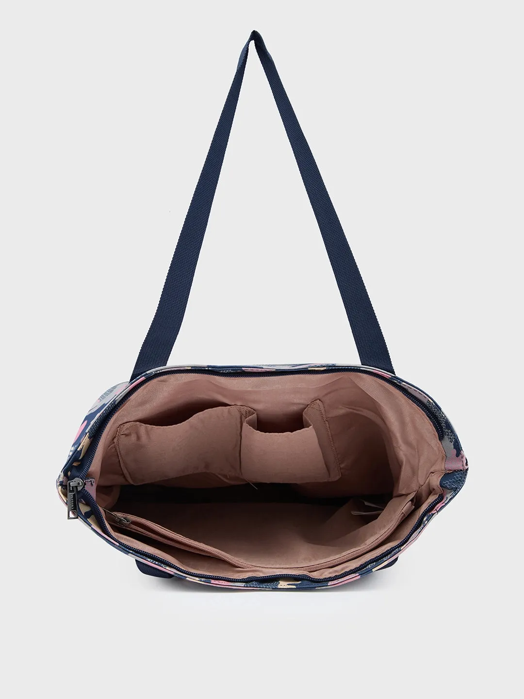 Caprese Cole Large Navy Tote Bag