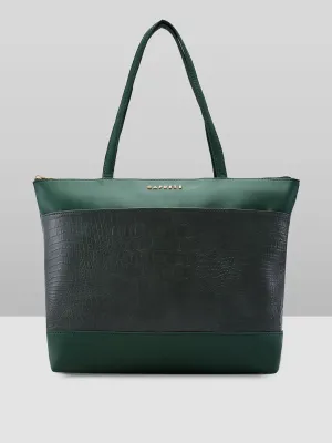 Caprese Cyprus Medium Sage Green Tote Bag