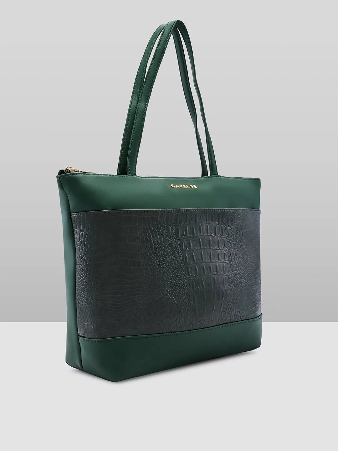 Caprese Cyprus Medium Sage Green Tote Bag