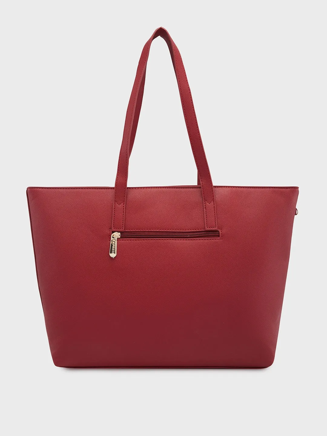 Caprese Daphne Large Maroon Tote Bag
