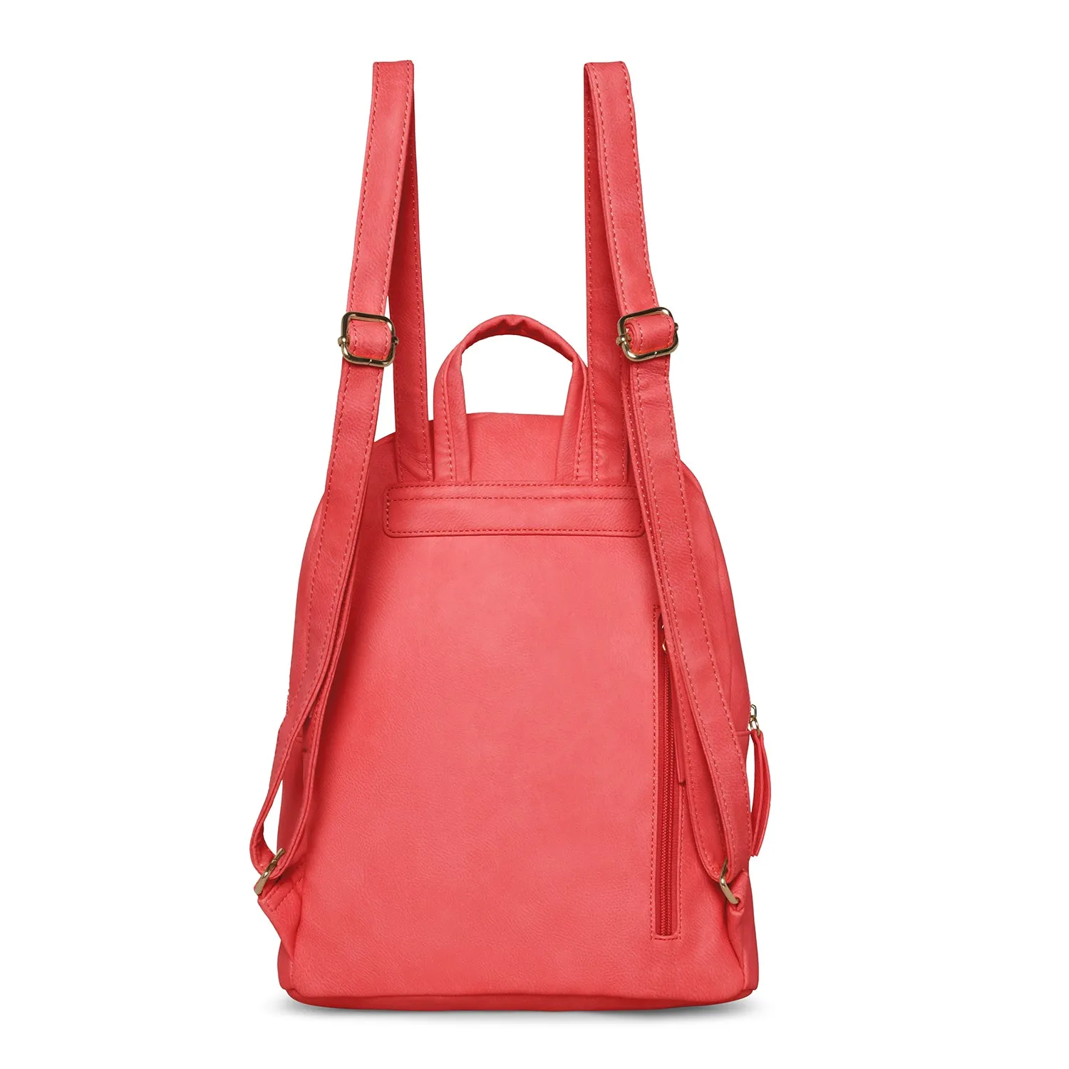 Caprese Dia Medium Orange Backpack