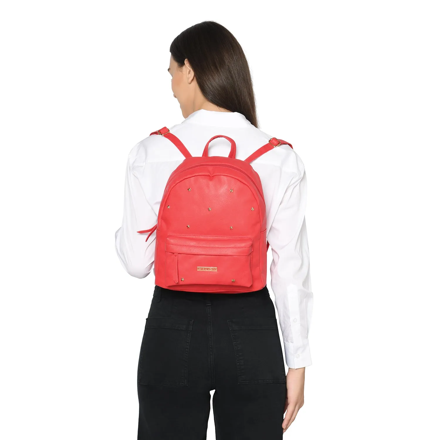Caprese Dia Medium Orange Backpack