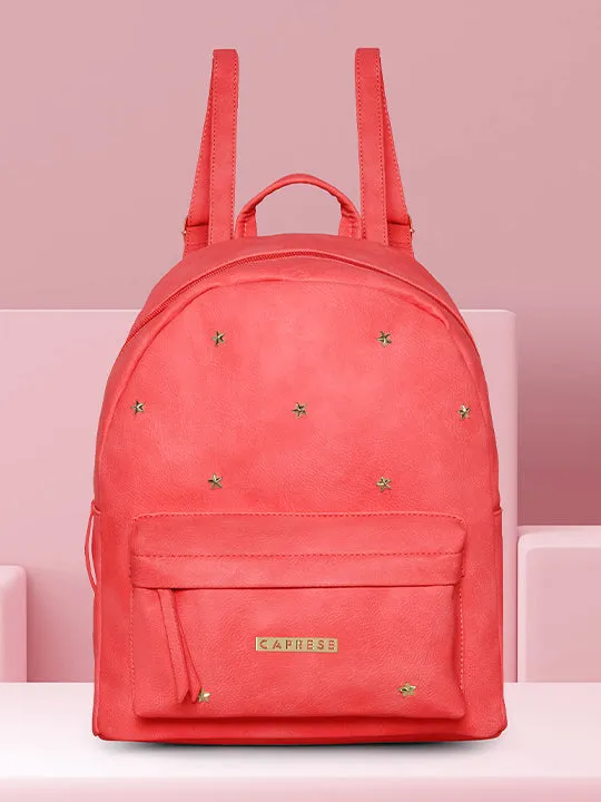 Caprese Dia Medium Orange Backpack