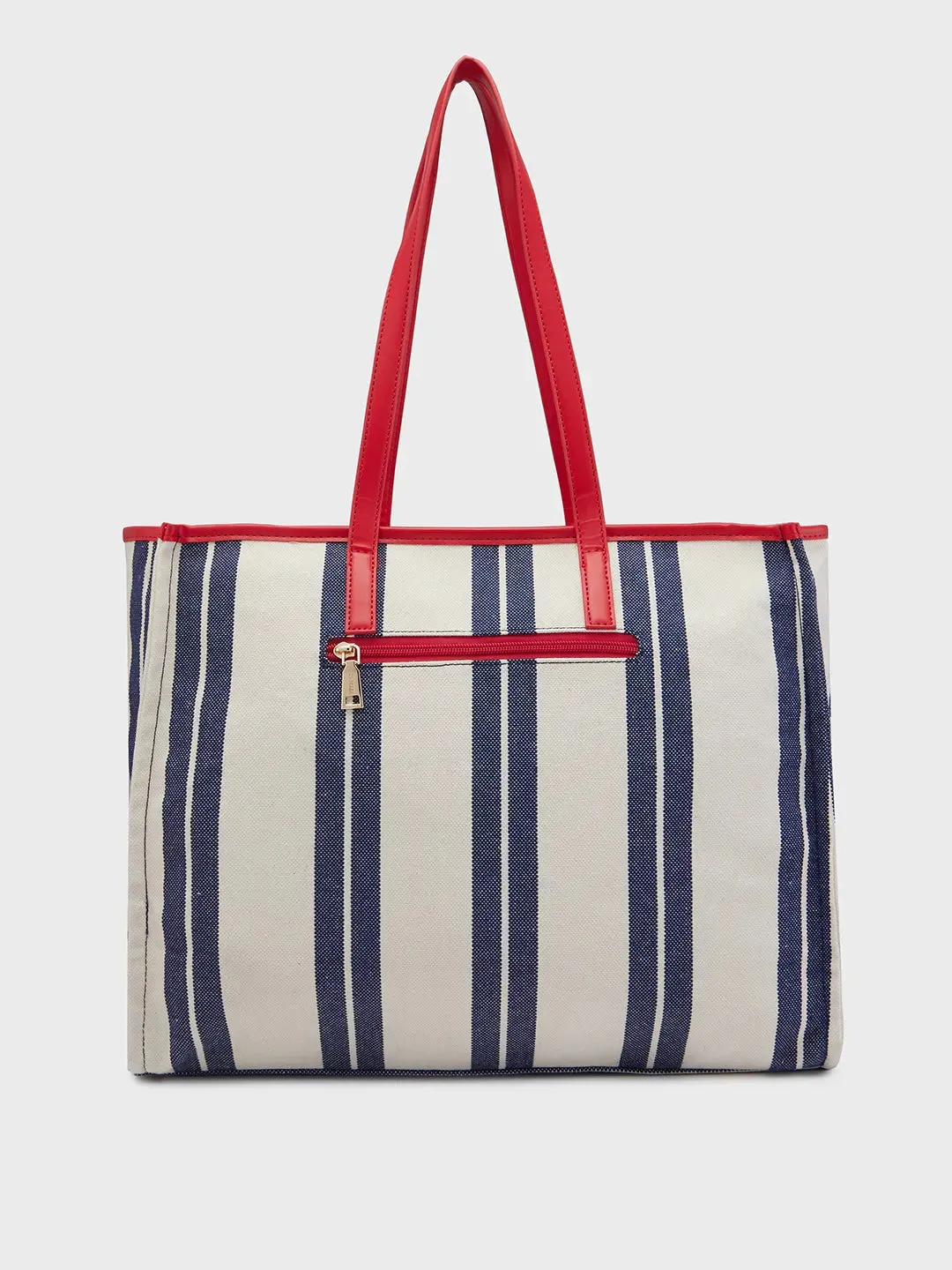 Caprese Dixie Large Blue Tote Bag
