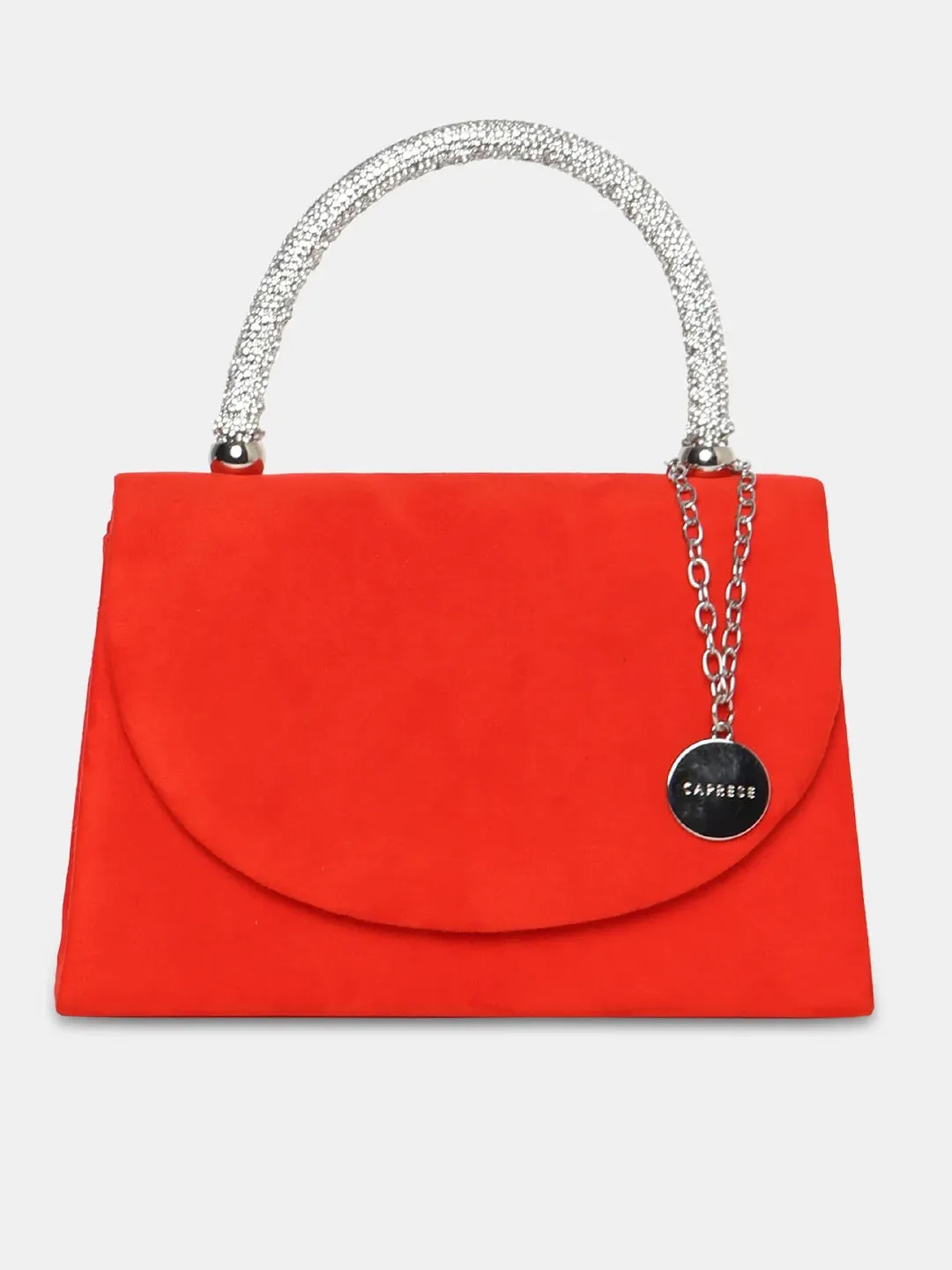 Caprese Elena Small Black Clutch