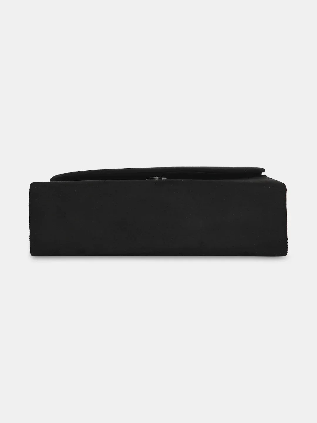 Caprese Elena Small Black Clutch