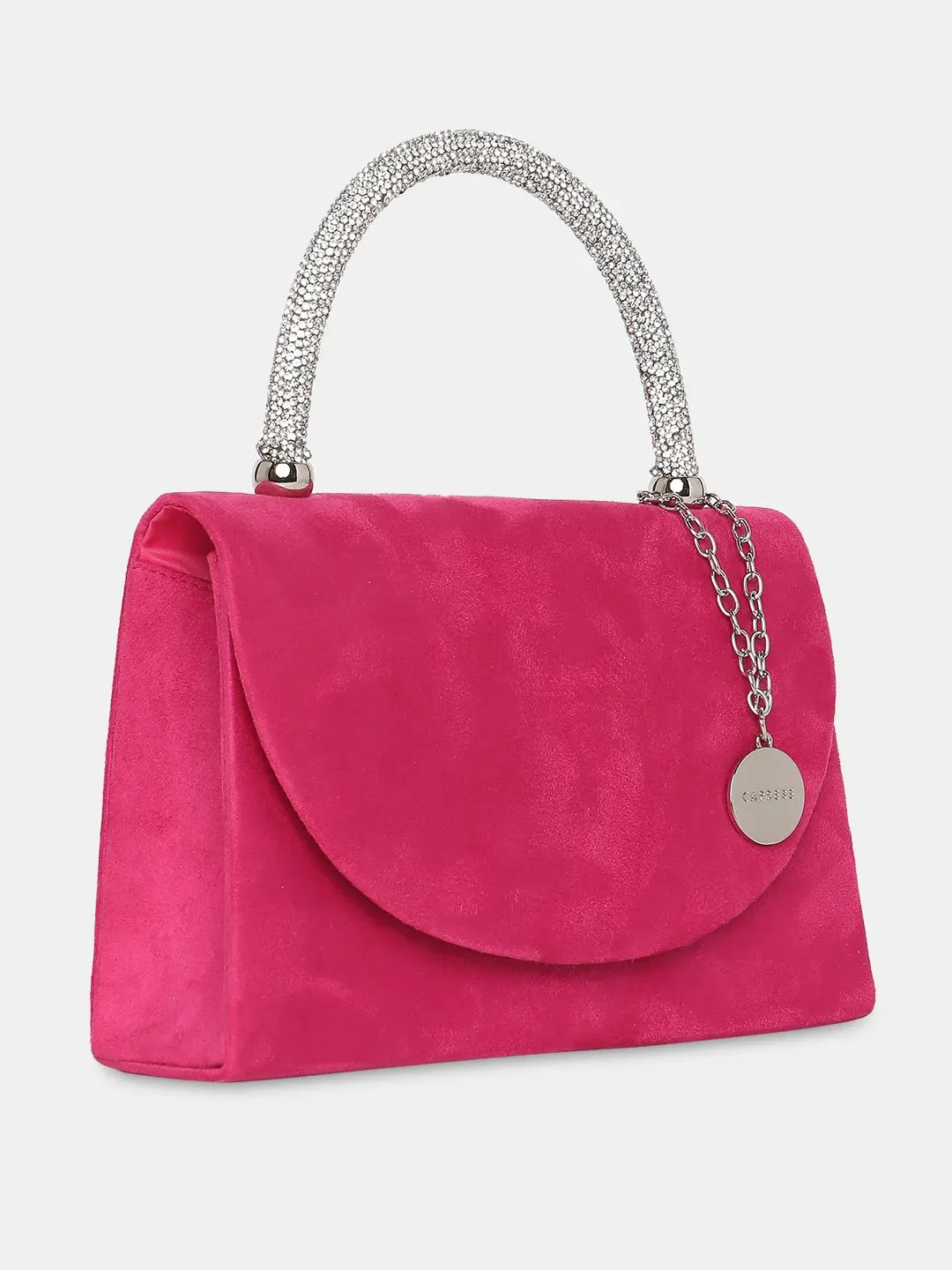 Caprese Elena Small Fuchsia Clutch