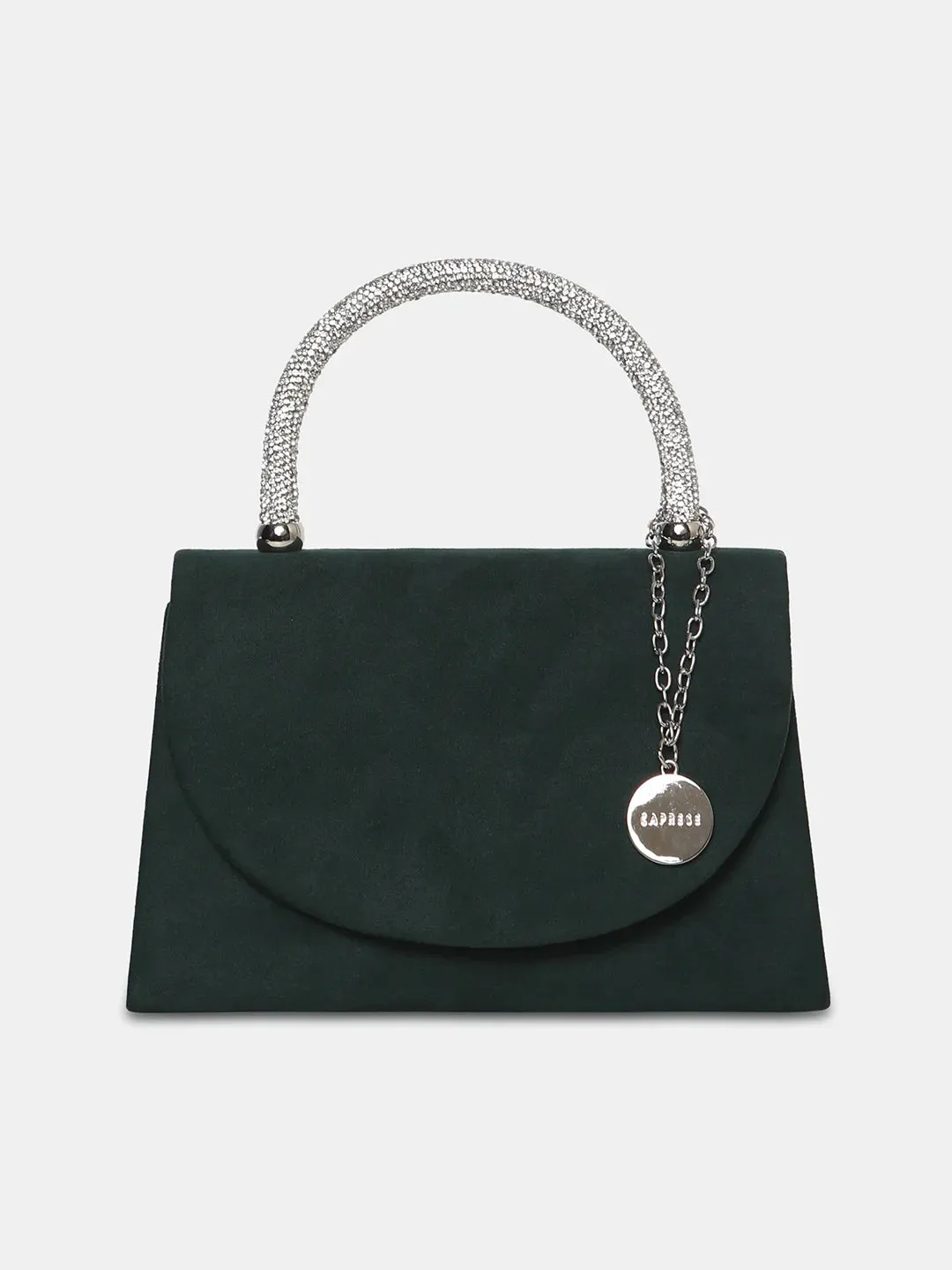 Caprese Elena Small Green Clutch