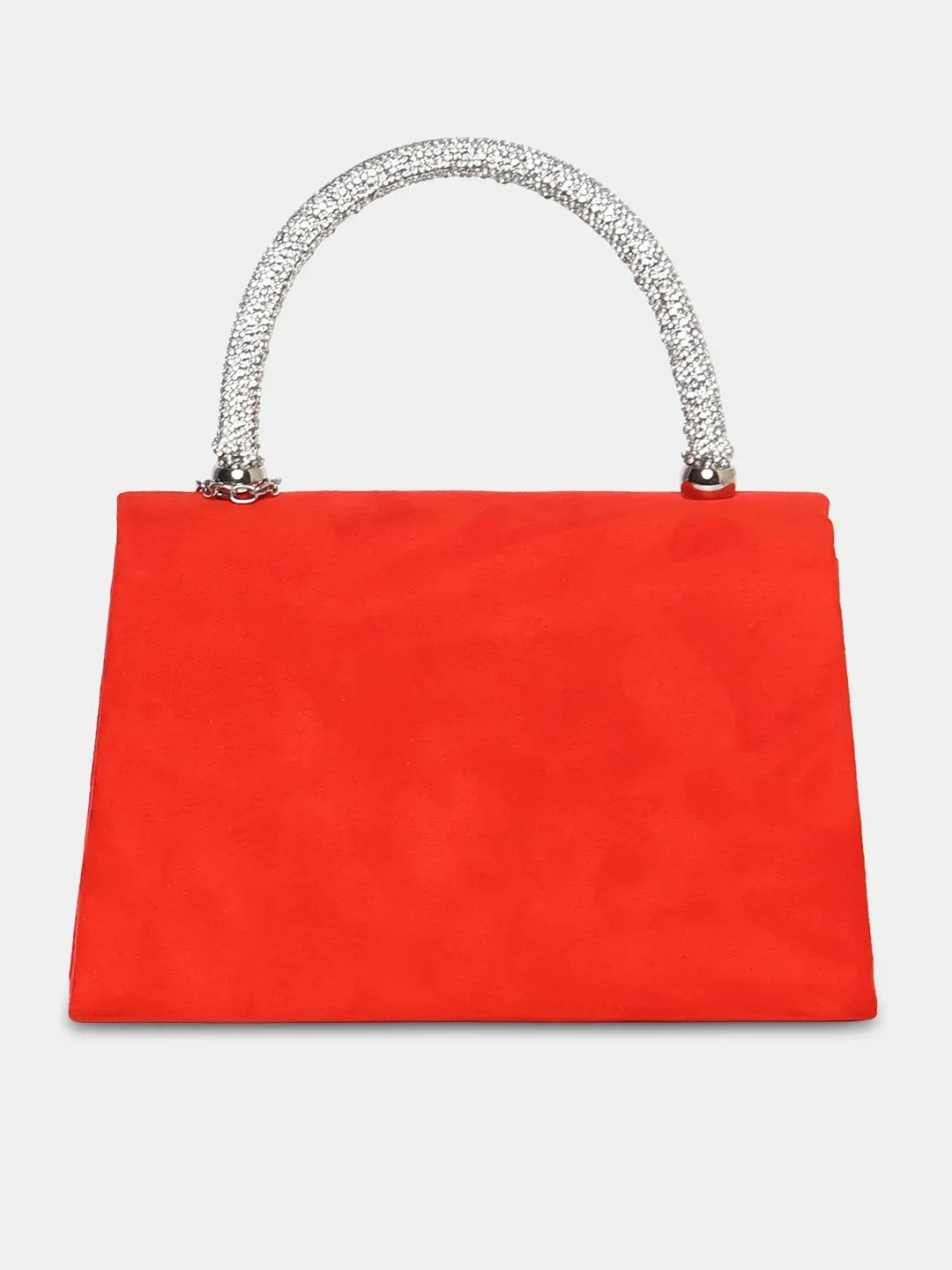 Caprese Elena Small Orange Clutch