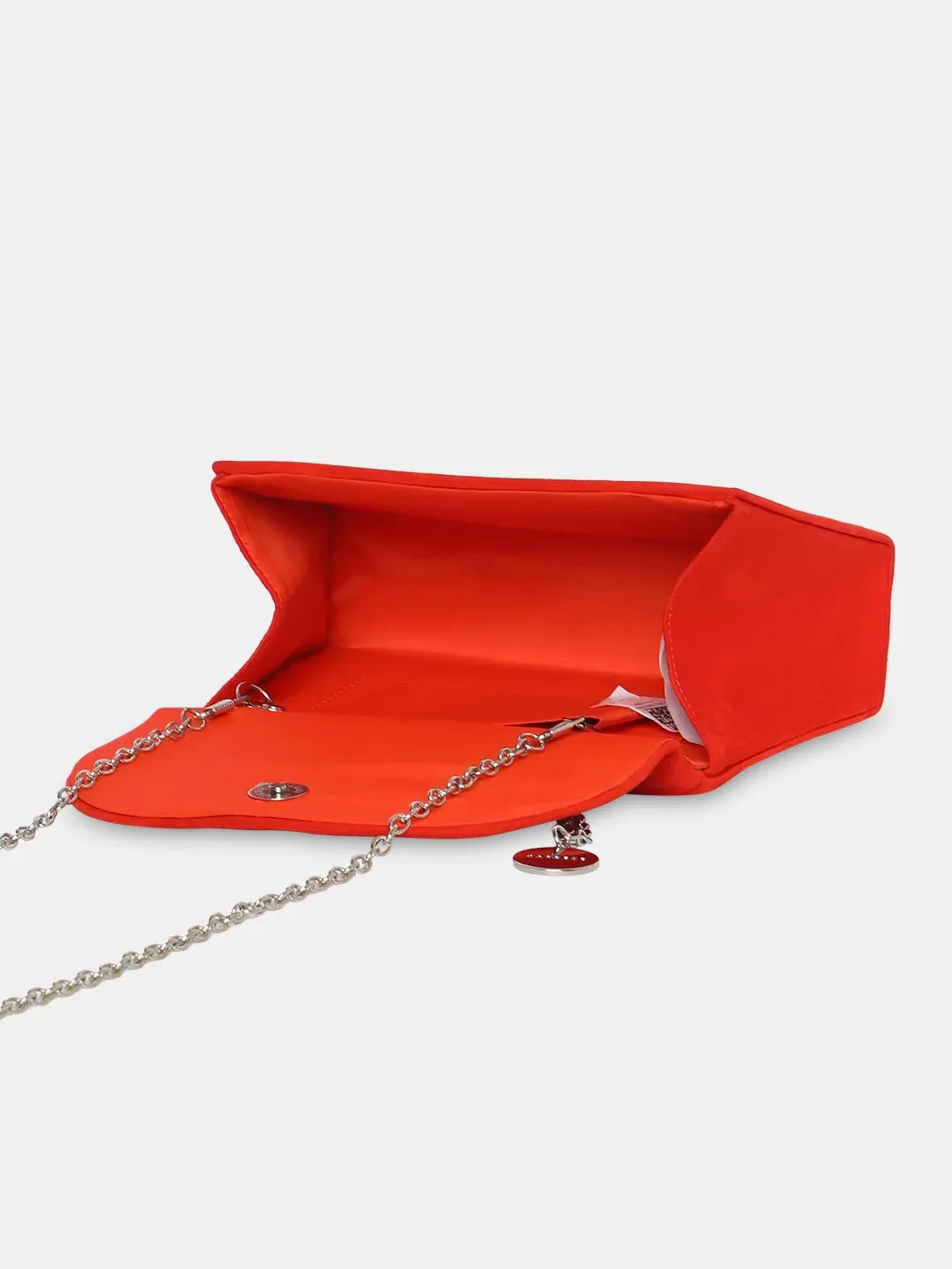 Caprese Elena Small Orange Clutch
