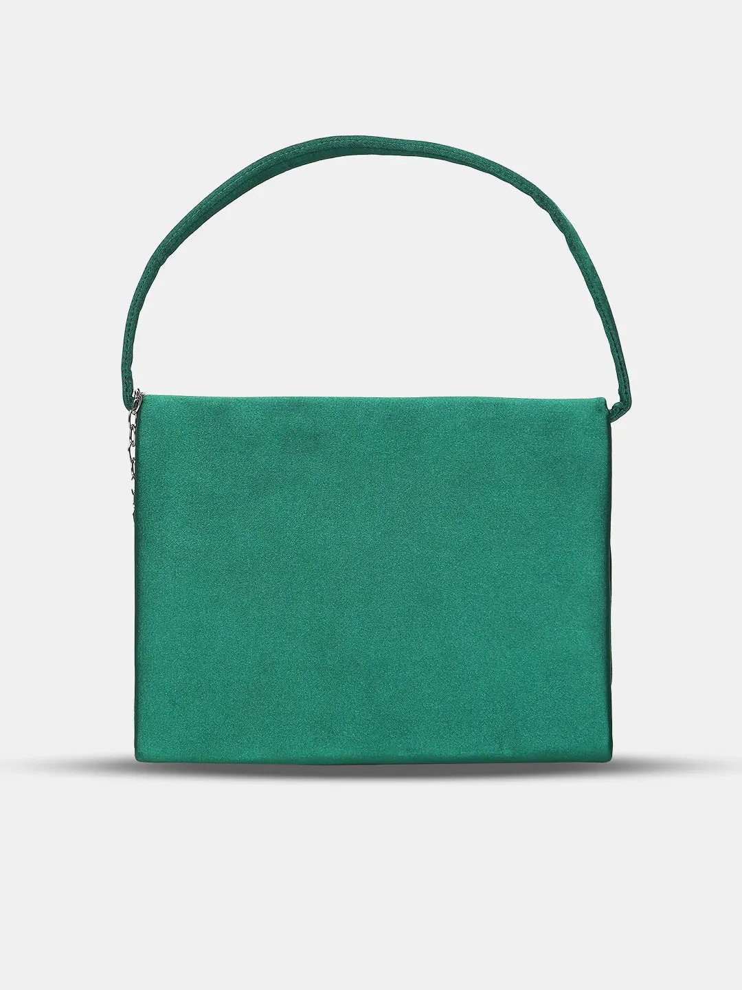 Caprese Emma Small Green Clutch