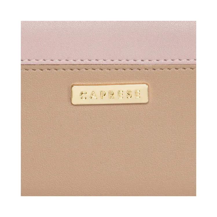 Caprese Erica Small Nude Fold Wallet