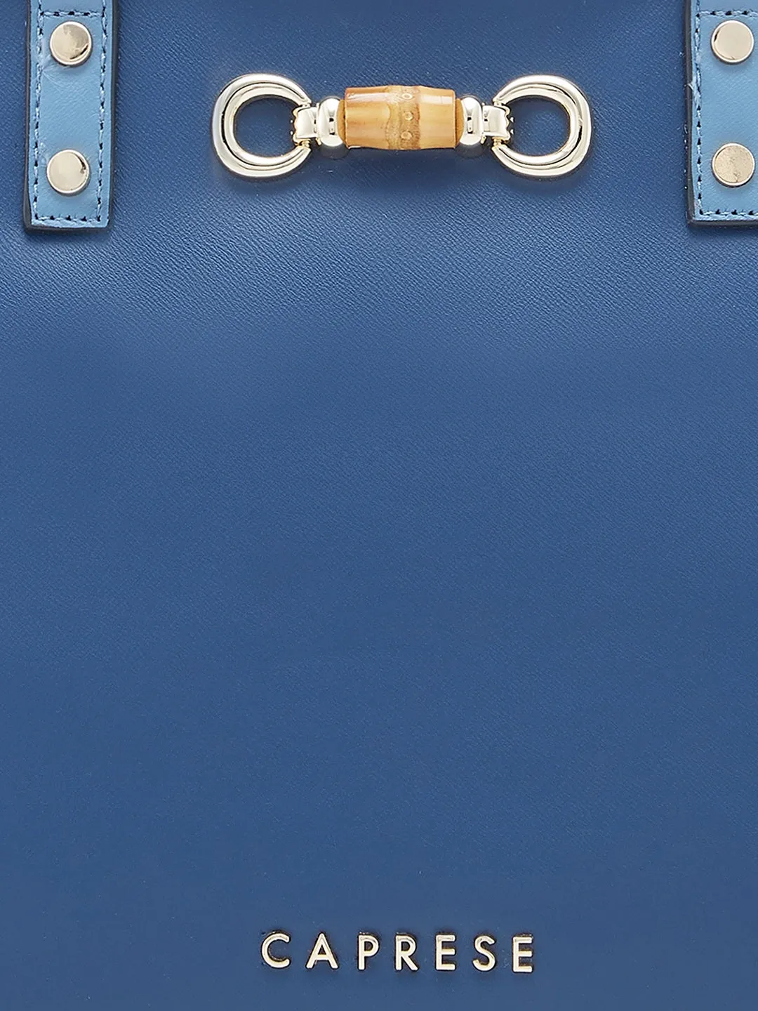 Caprese Eva Medium Navy Satchel Bag