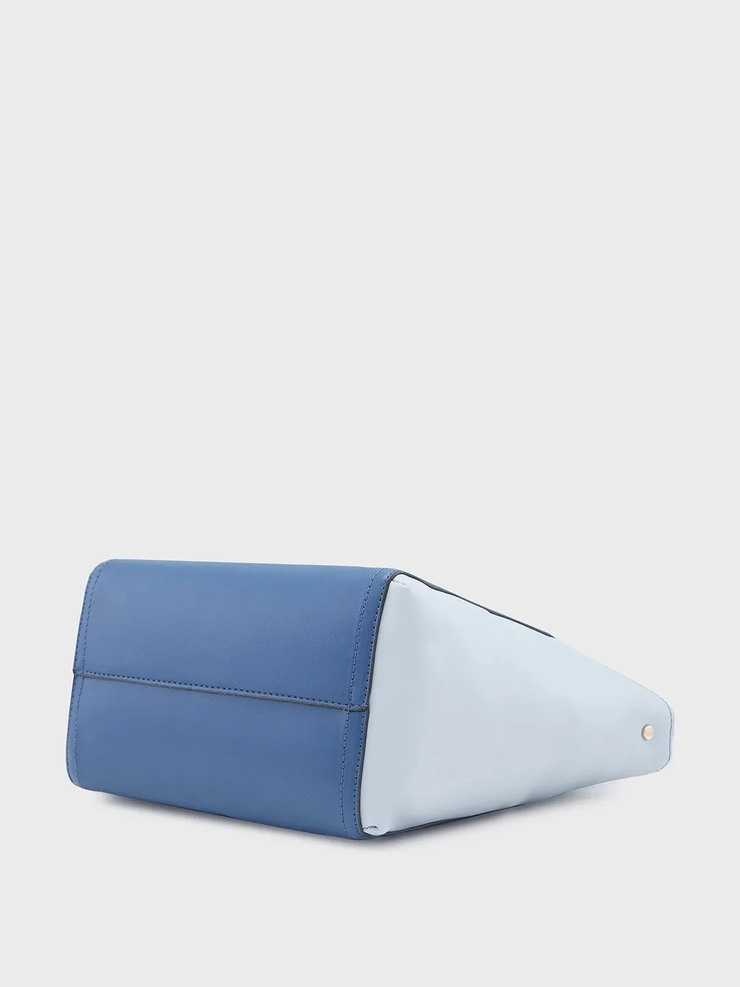 Caprese Eva Medium Navy Satchel Bag