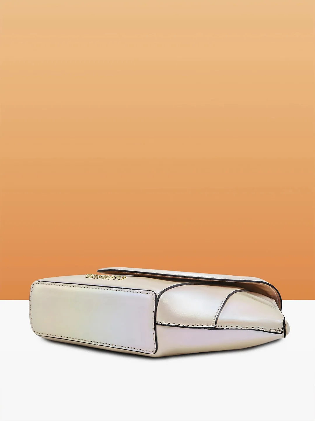Caprese Evening Affair Large White Clutch