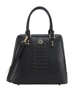 Caprese Felix Medium Black Hobo Bag