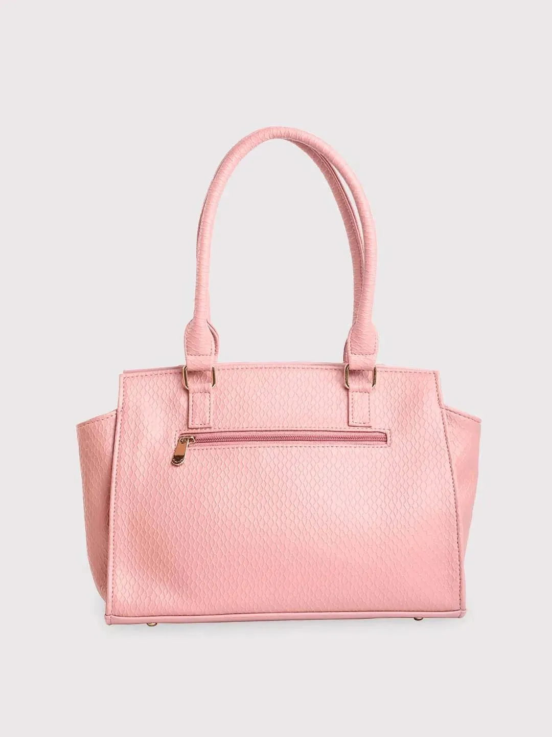 Caprese Fiona Medium Light Pink Office Tote Bag