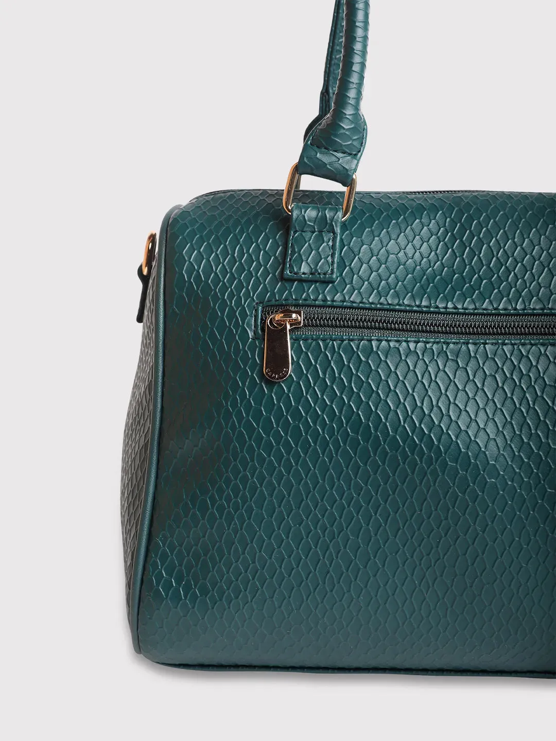 Caprese Fiona Medium Teal Satchel Bag