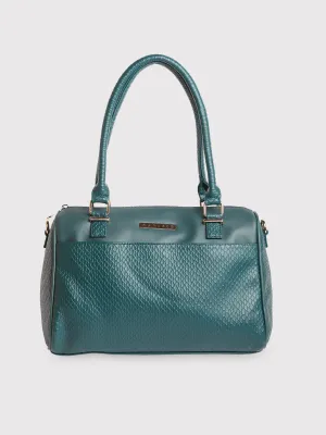 Caprese Fiona Medium Teal Satchel Bag