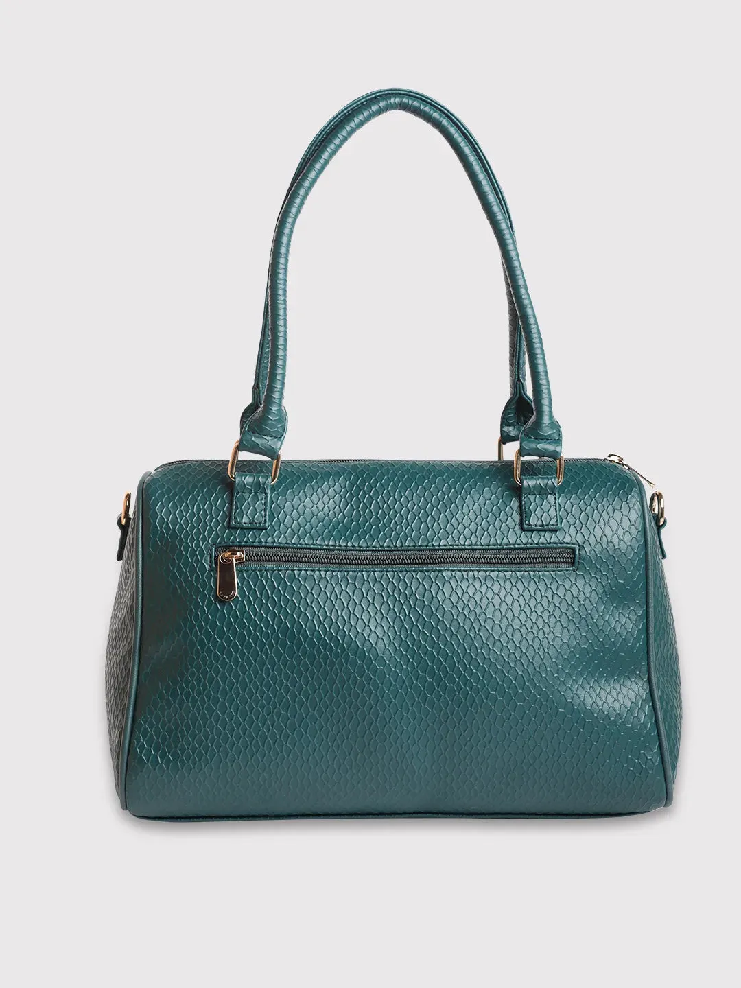 Caprese Fiona Medium Teal Satchel Bag