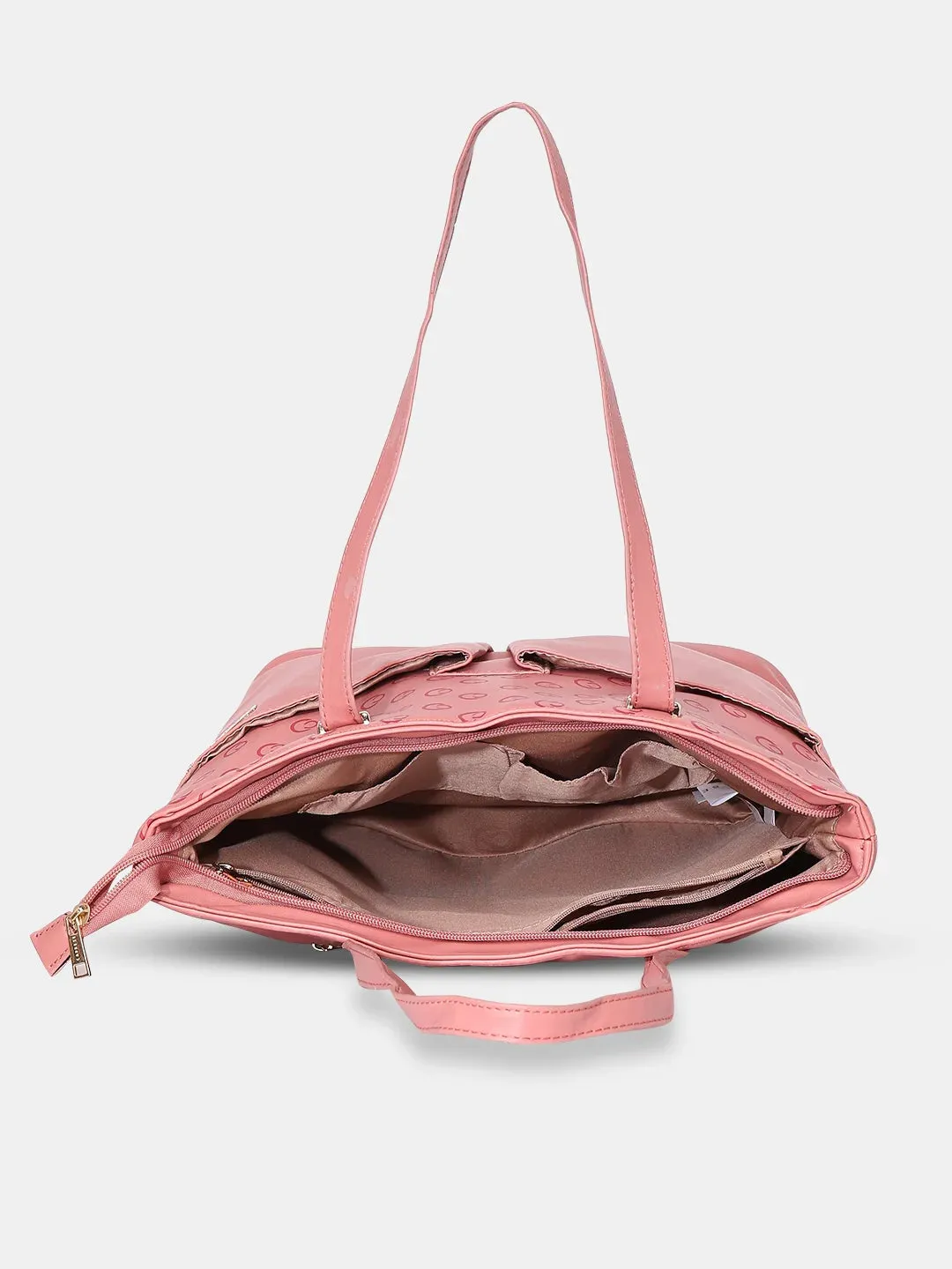 Caprese Freya Medium Mellow Rose Tote Bag