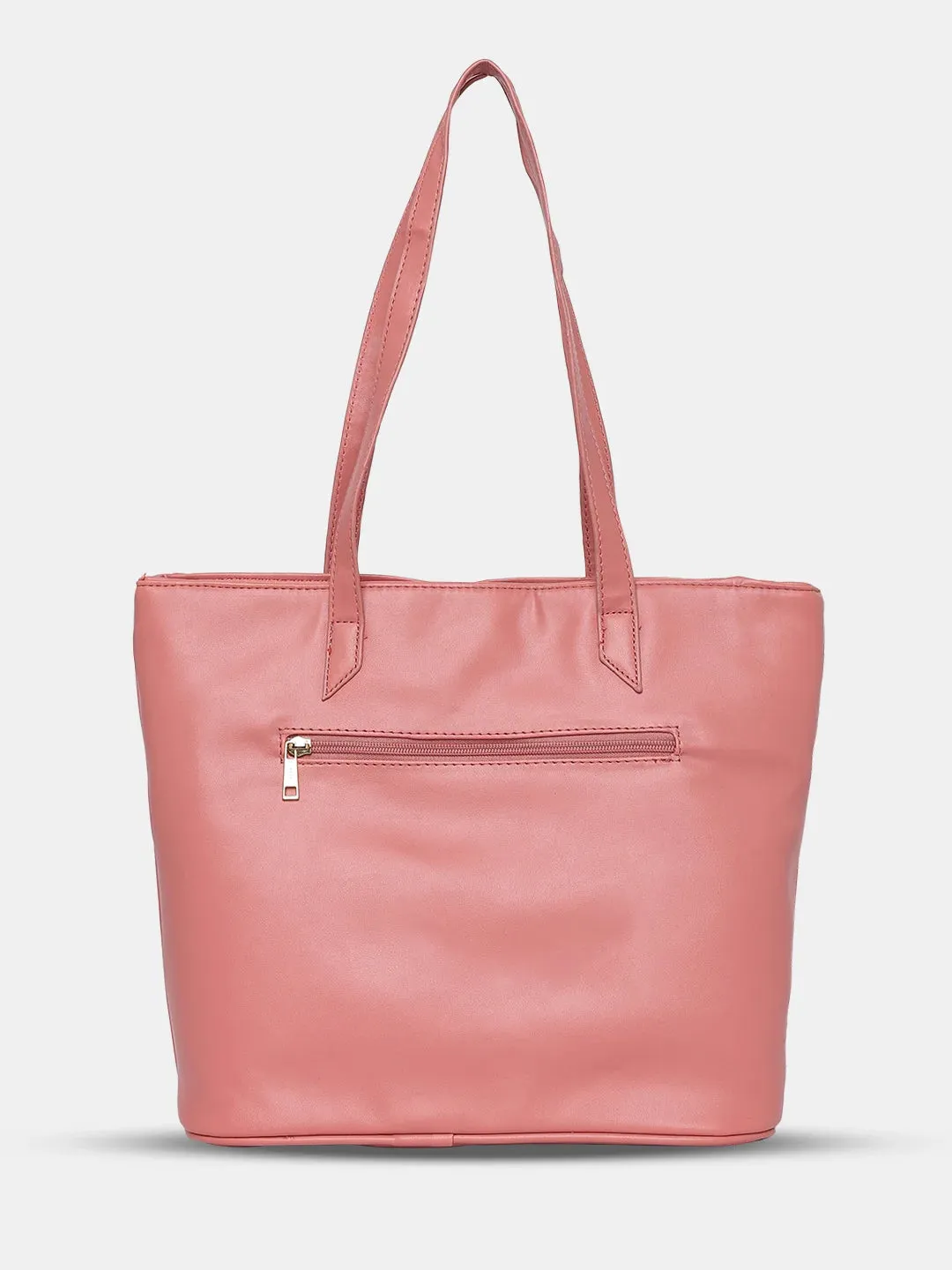 Caprese Freya Medium Mellow Rose Tote Bag