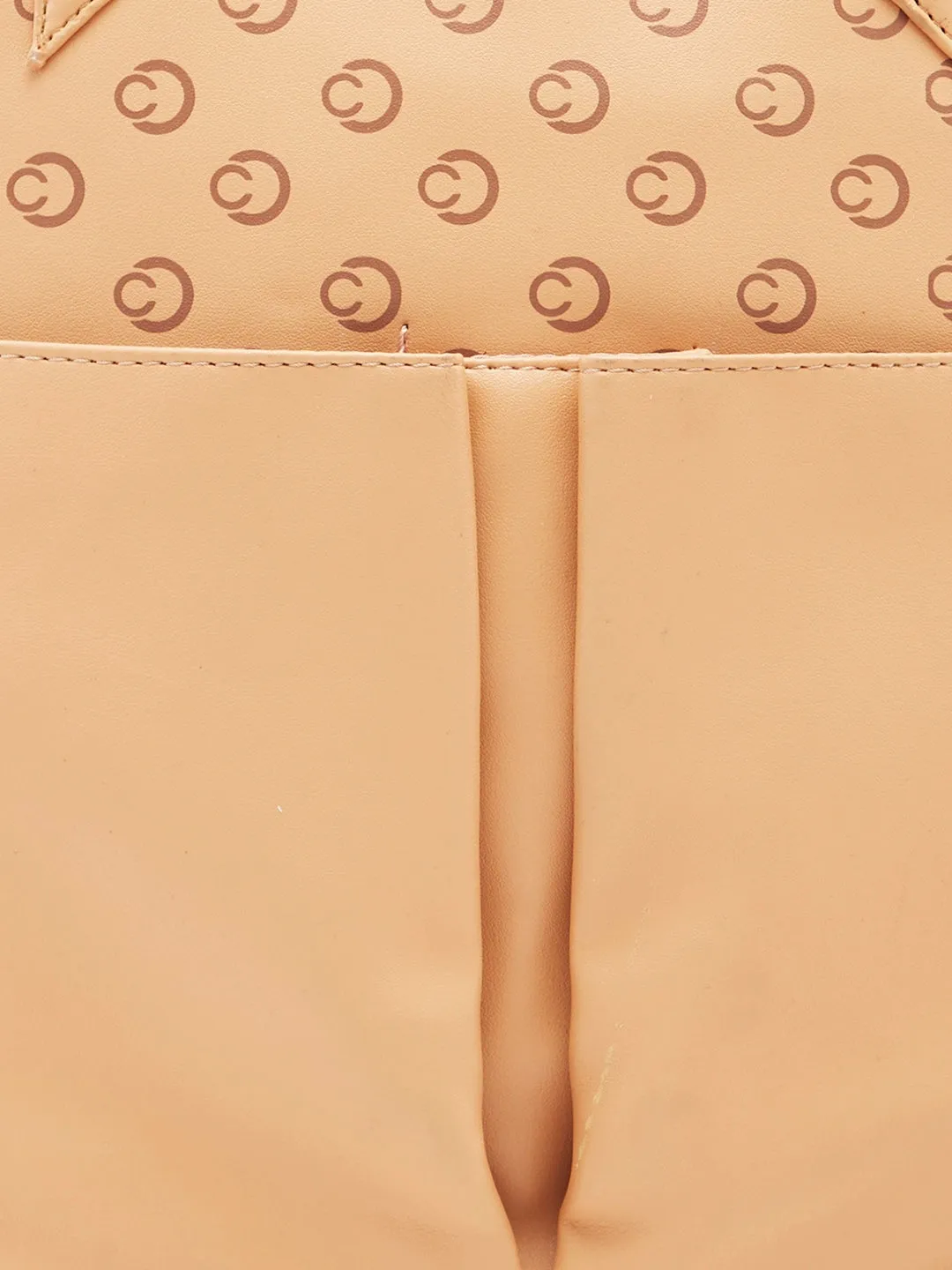 Caprese Freya Medium Tan Tote Bag