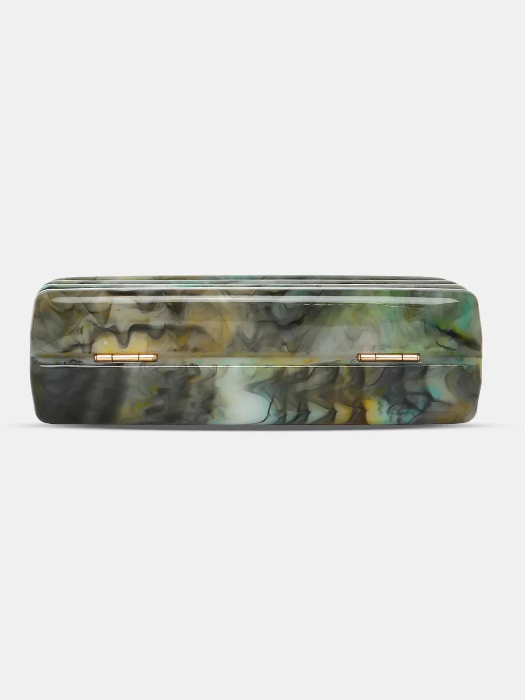 Caprese Gaina Small Grey Clutch
