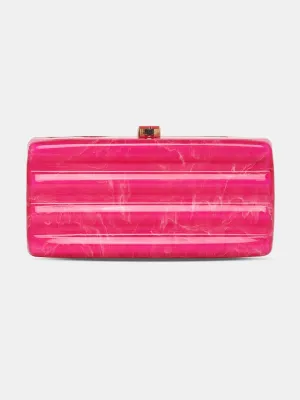 Caprese Gaina Small Pink Clutch