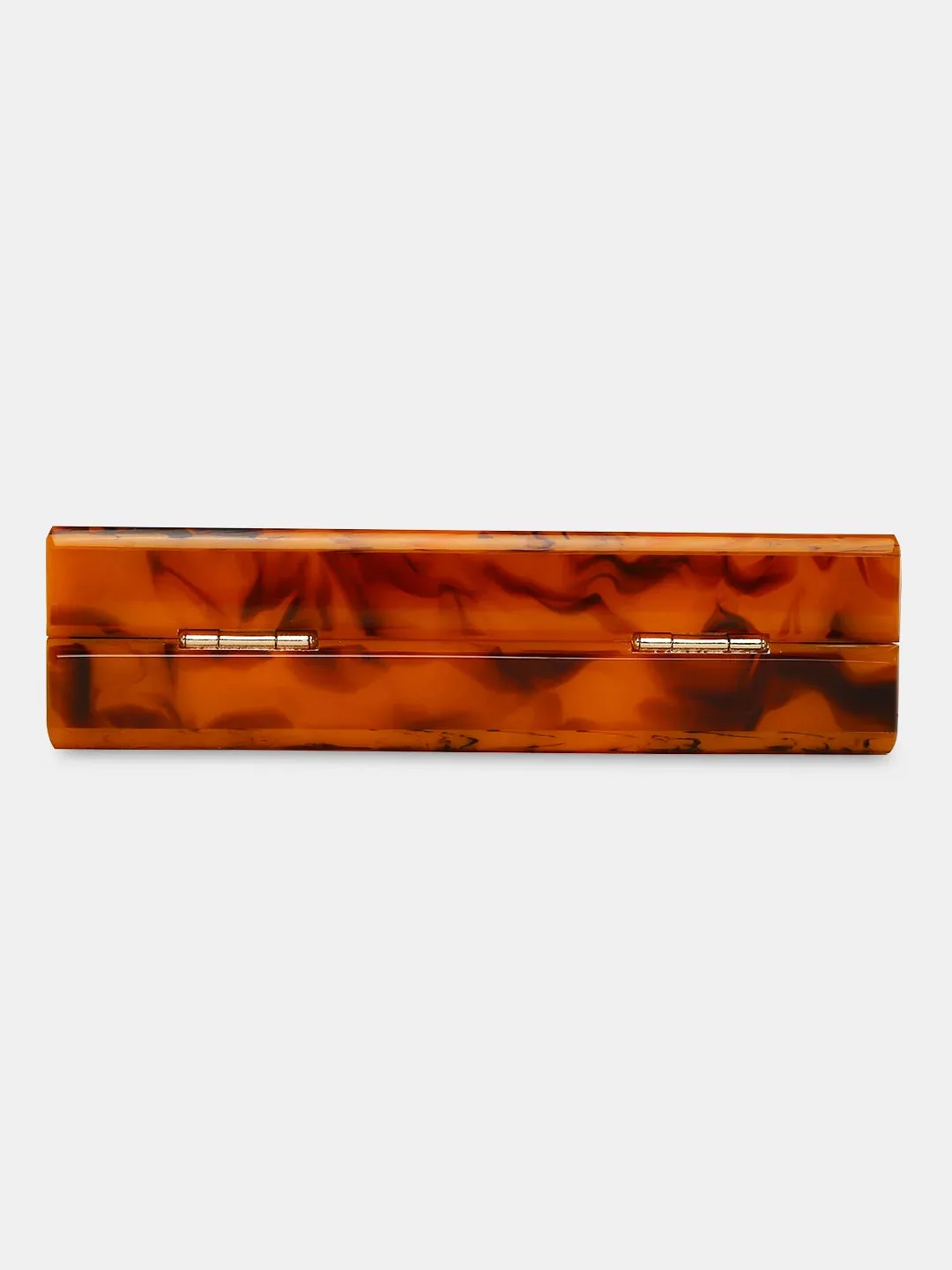 Caprese Gemma Small Brown Clutch