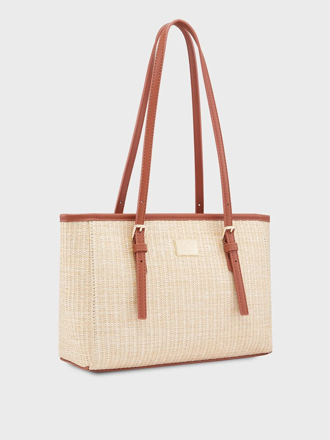 Caprese Georgia Medium BrownTote Bag