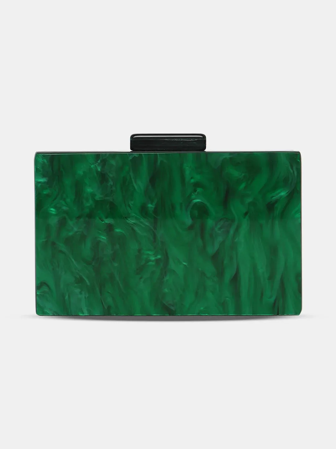 Caprese Gilia Small Green Clutch