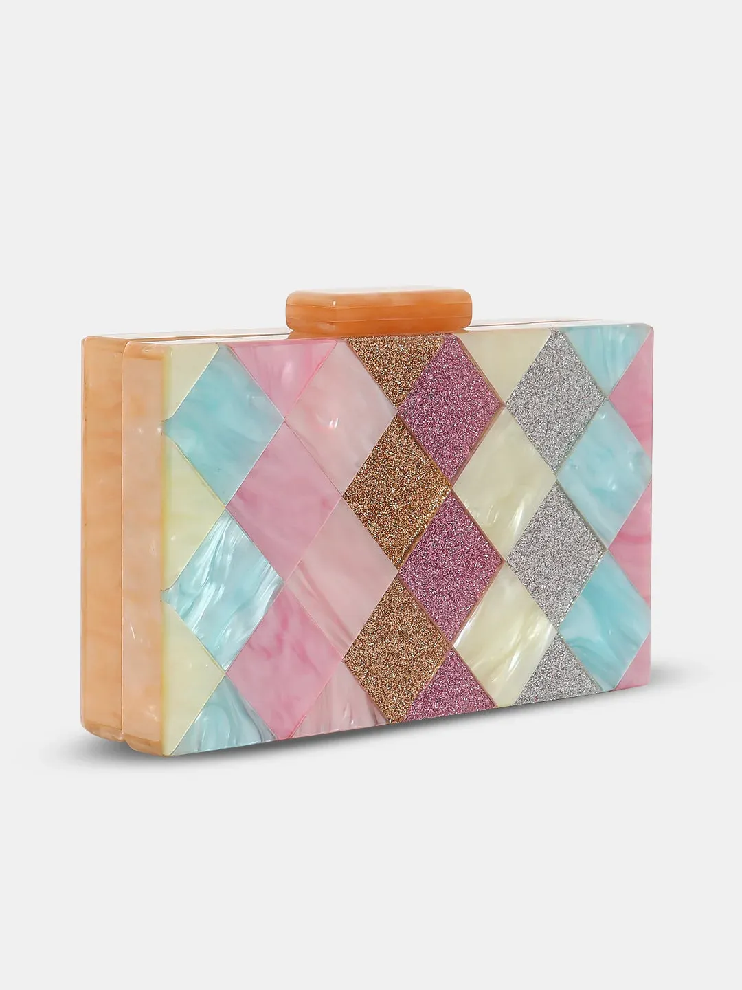 Caprese Gisella Small Beige Clutch