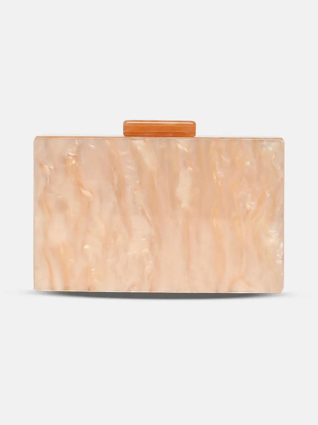 Caprese Gisella Small Beige Clutch