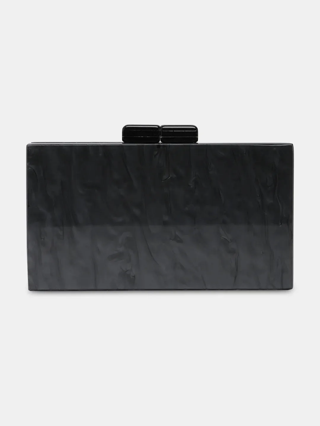 Caprese Greta Small Black Clutch