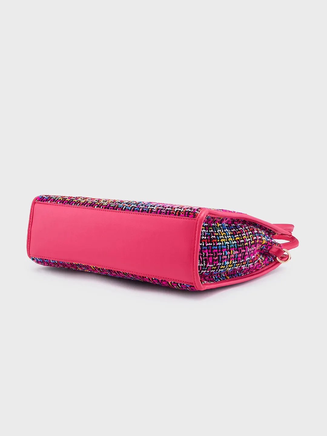 Caprese Harmonee Large Fuchsia Tote Bag