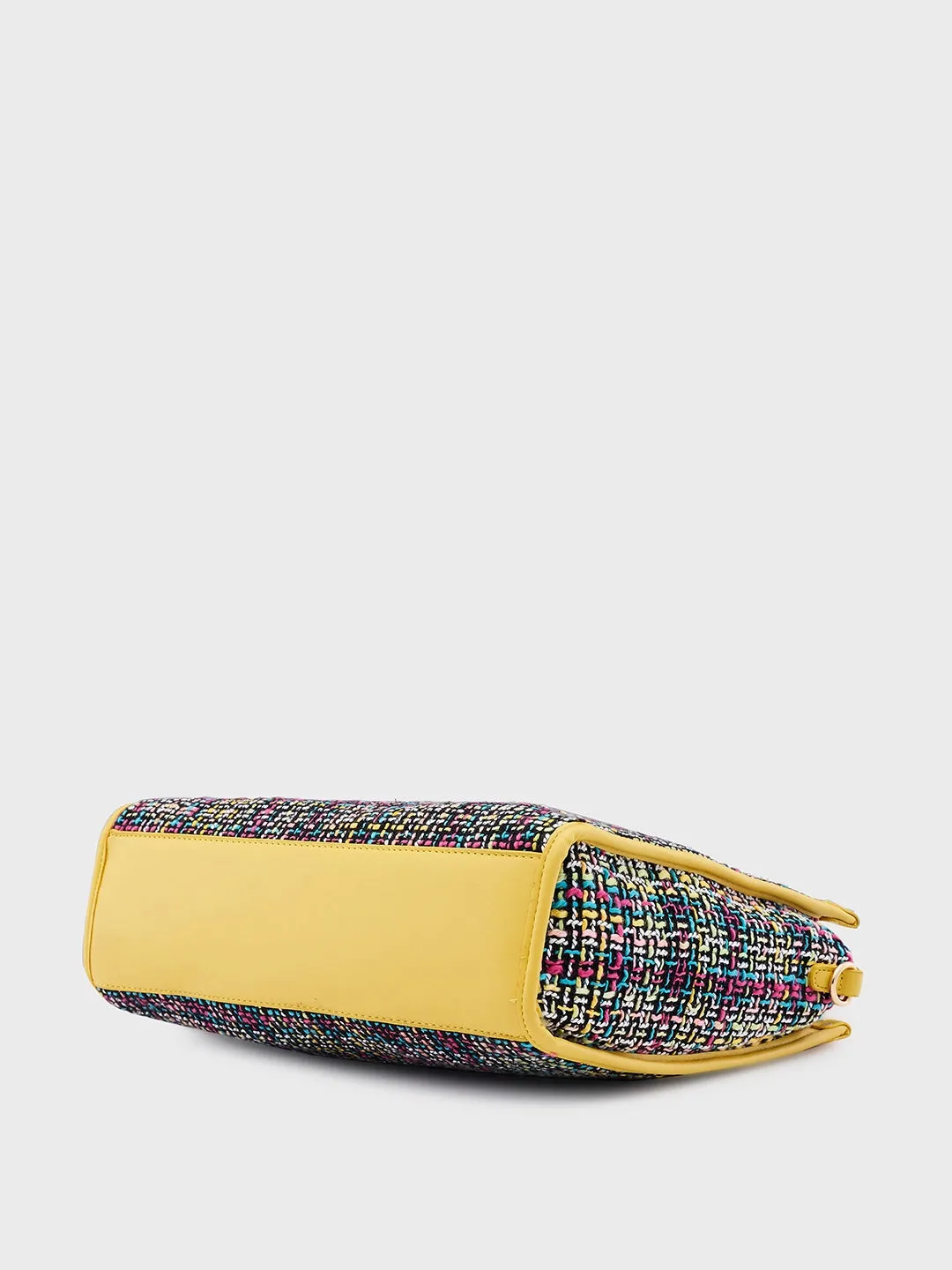 Caprese Harmonee Large Yellow Tote Bag