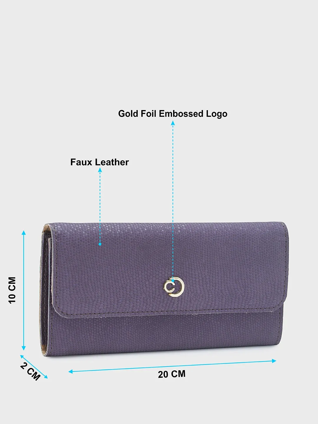 Caprese Helena Medium Plum Wallet