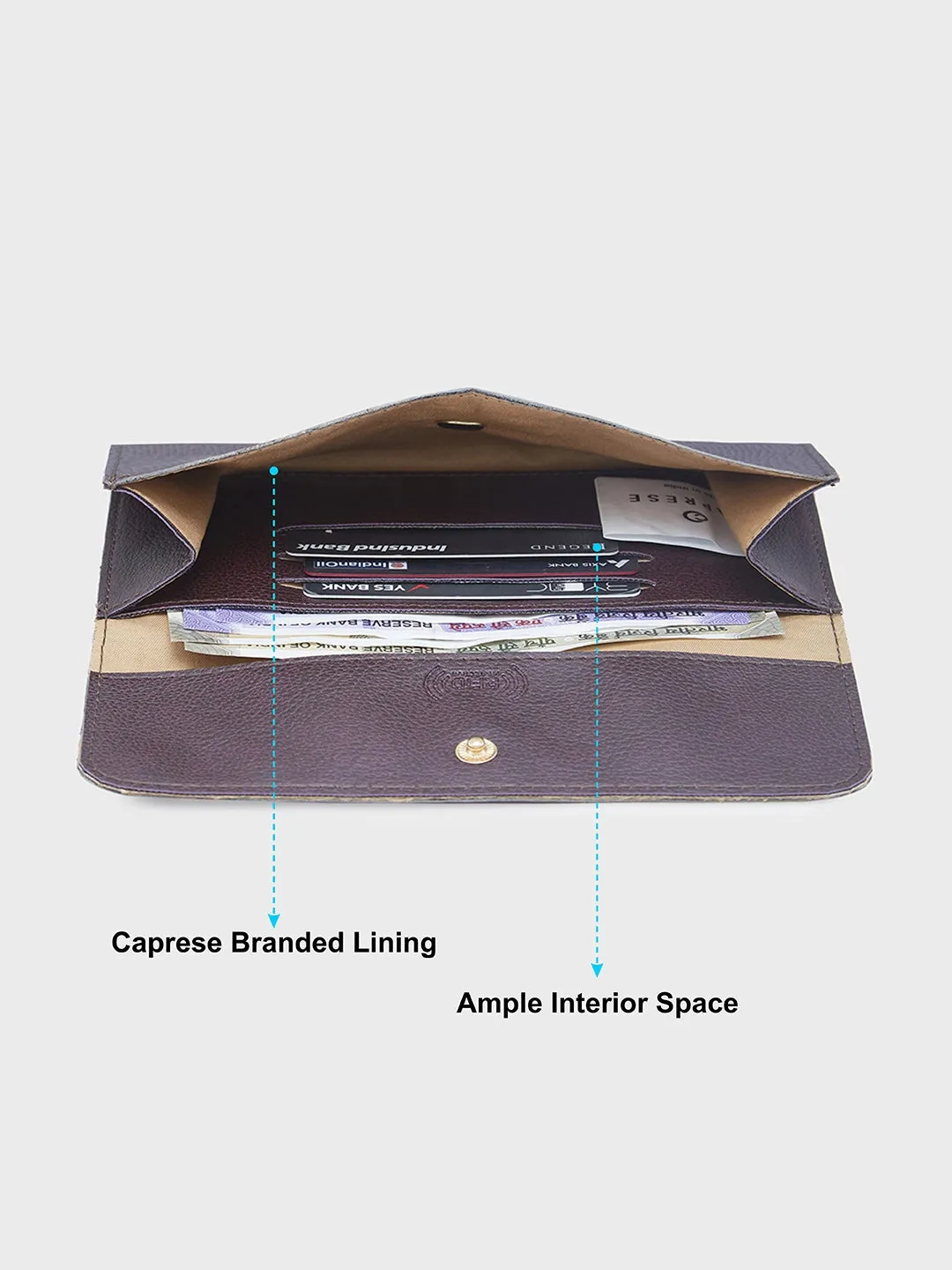 Caprese Helena Medium Plum Wallet