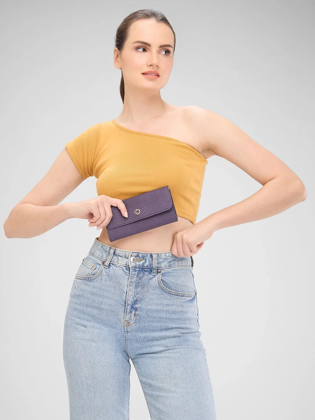 Caprese Helena Medium Plum Wallet
