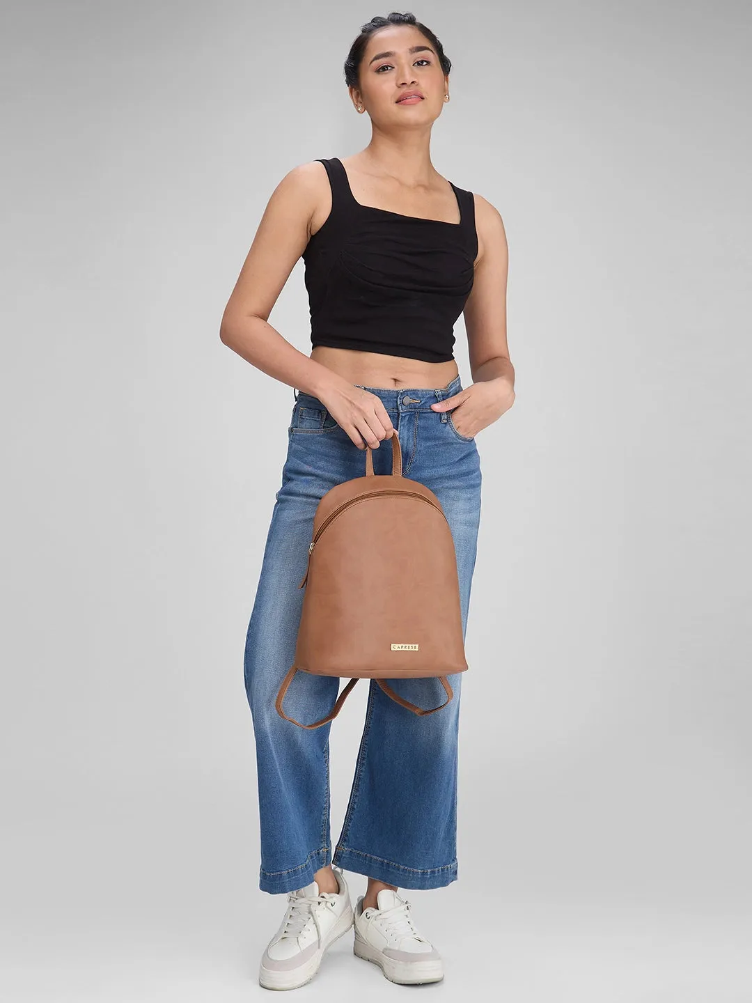Caprese Irina Medium Saddle Backpack