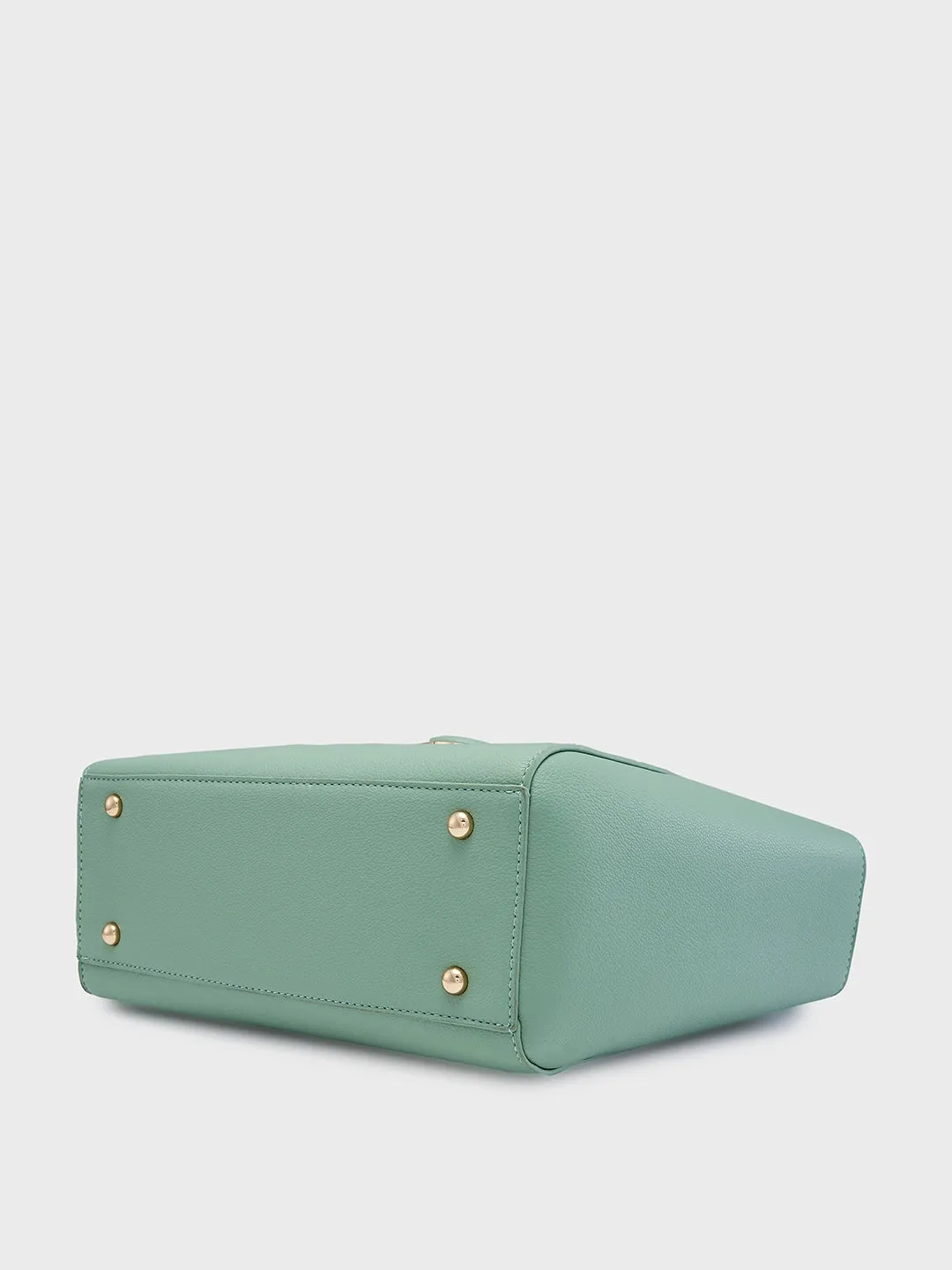 Caprese Jackie Large Green Tote Bag