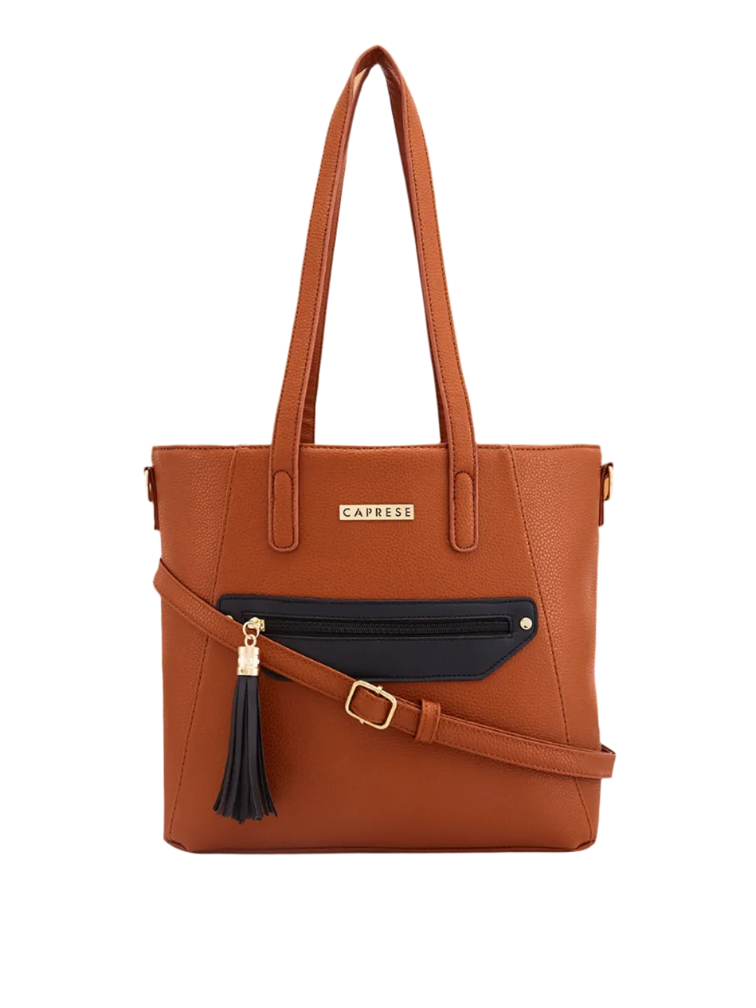 Caprese Jane Large Hb Tan Tote Bag